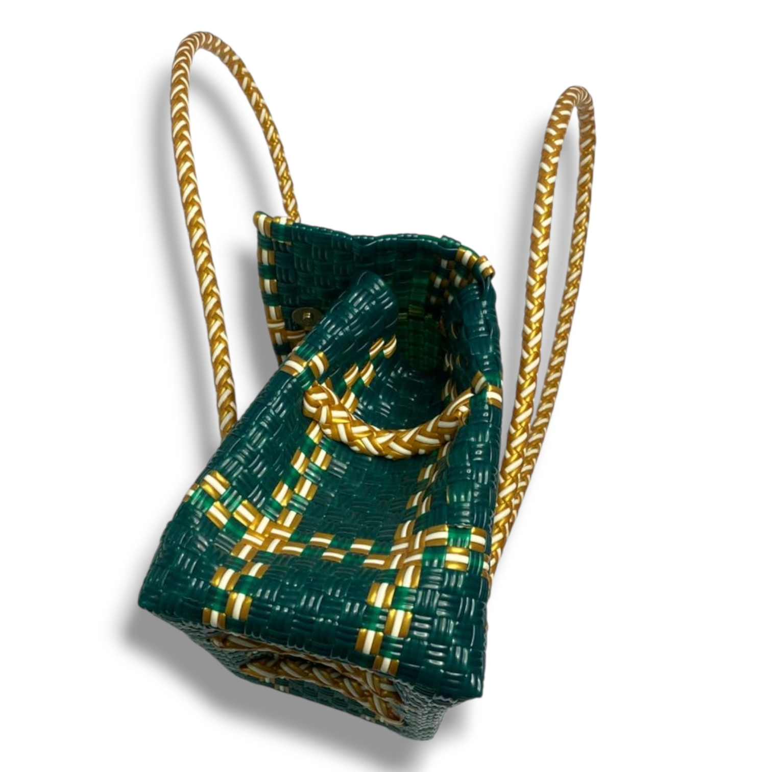 Green Woven Bag